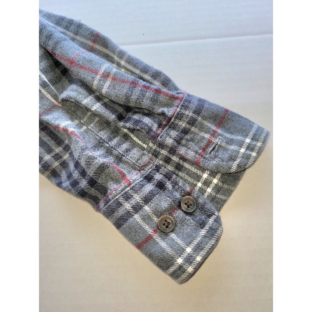 Men's St, John's Bay button down flannel Cotton size Medium - Picture 4 of 9